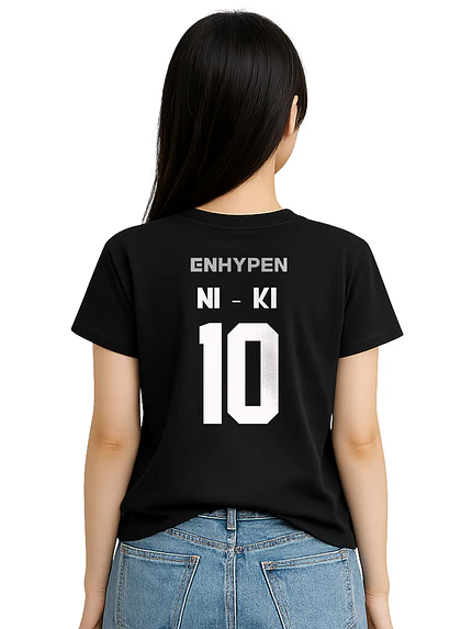Polera Enhypen  Nombres Oversize K-pop Idol - Grafimax 7