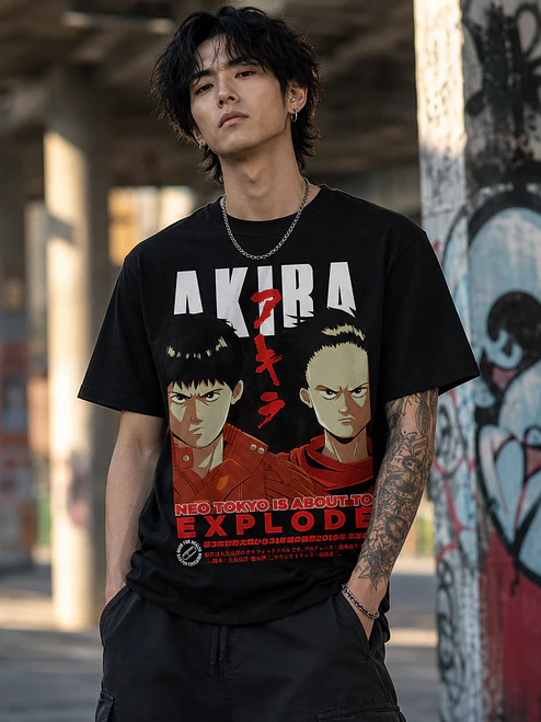 Polera Akira personajes Neo Tokyo Anime Grafimax 1