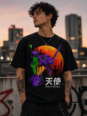 Polera Evangelion Eva Unit 01 Anime Grafimax