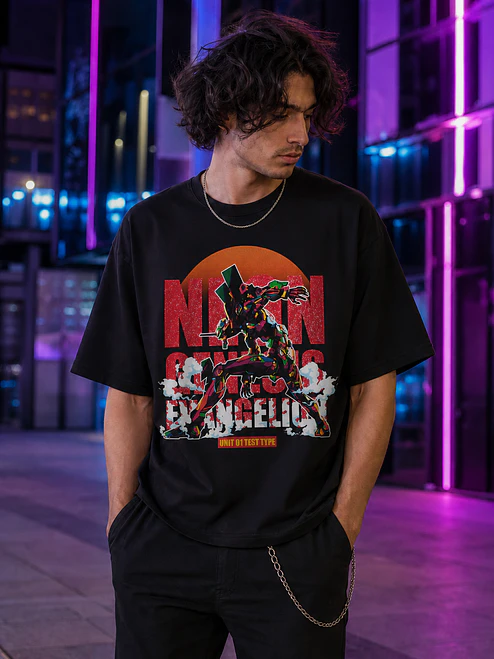 Polera Neon Genesis Evangelion Unidad 01 Anime Grafimax 1