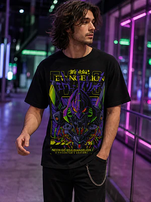 Polera Neon Genesis Evangelion Unidad 01 Arte Grafimax