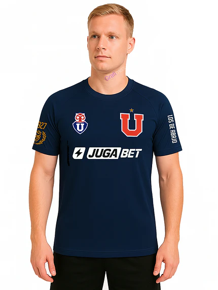 Camiseta Universidad De Chile Dry Fit Personalizada -Grafimax 1