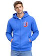 Polerón Universidad De Chile Con Cierre Azul Marino Grafimax - Miniatura 5