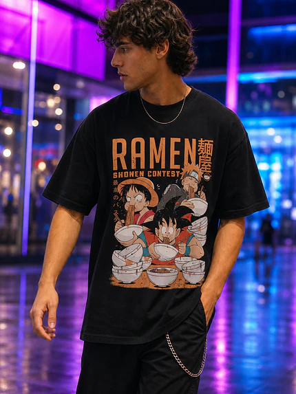 Polera Ramen Shonen Contest Anime Grafimax 1