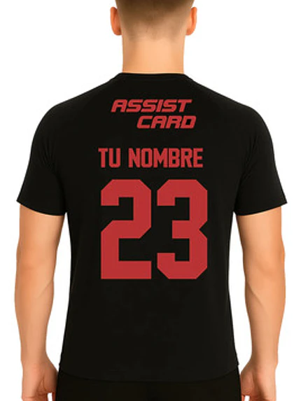 Camiseta Colo Colo Dry Fit Personalizada Manga Larga Negra Grafimax 3