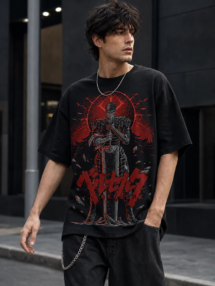Polera Berserk Guts 3 Grafimax 1
