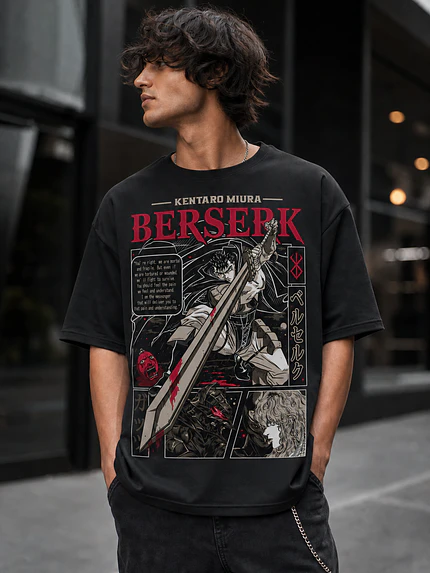 Polera Berserk Guts 4 Grafimax 1