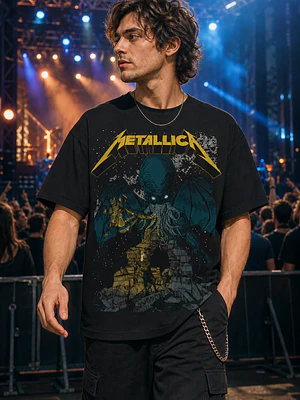 Polera Metallica artwork Thrash Metal Grafimax