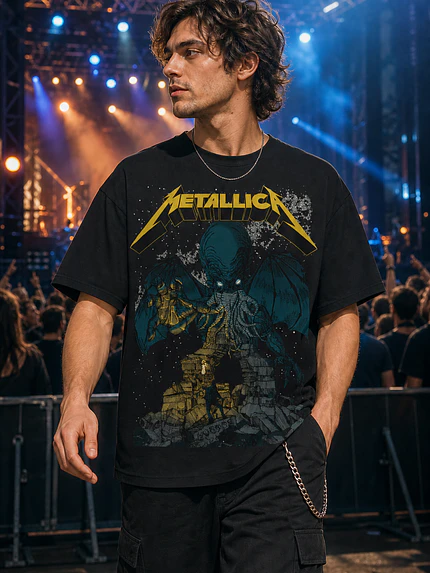 Polera Metallica artwork Thrash Metal Grafimax 1