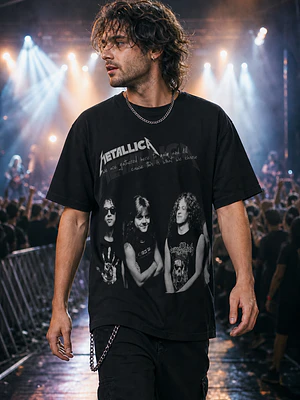 Polera Metallica banda Thrash Metal Grafimax