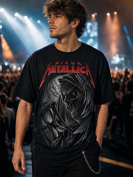 Polera Metallica Calavera 16 Thrash Metal Grafimax 1