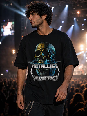 Polera Metallica Calavera 9 Thrash Metal Grafimax