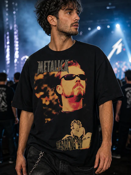Polera Metallica fan Thrash Metal Grafimax 1