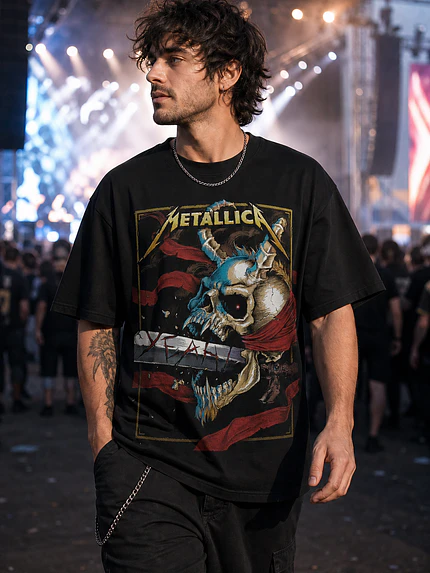 Polera Metallica fanart 4 Thrash Metal Grafimax 1