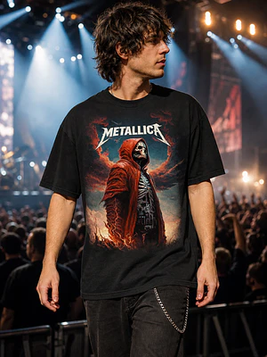 Polera Metallica fanart 5 Thrash Metal Grafimax