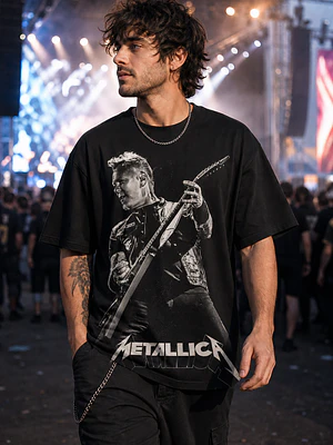 Polera Metallica Kirk Hammett Thrash Metal Grafimax
