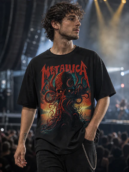 Polera Metallica Calavera Thrash Metal Grafimax 1
