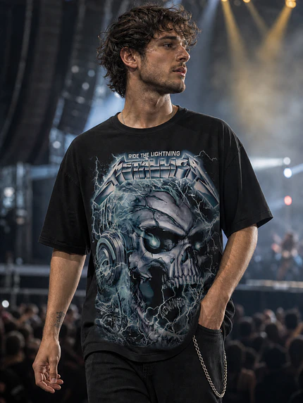 Polera Metallica Ride The Lightning Thrash Metal Grafimax 1