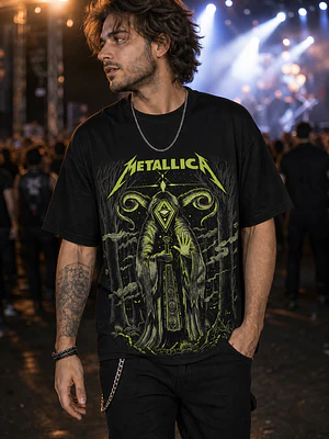 Polera Metallica arte Thrash Metal Grafimax