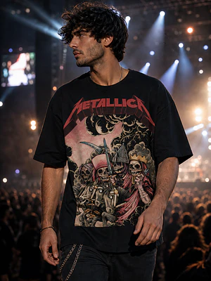 Polera Metallica Fanart Thrash Metal Grafimax