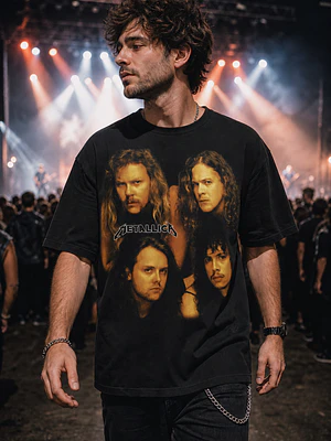 Polera Metallica integrantes Thrash Metal Grafimax