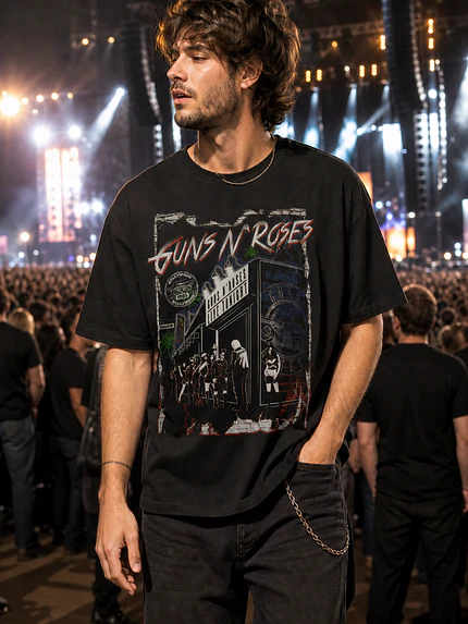 Polera Guns N Roses The Concert Rock Grafimax 1