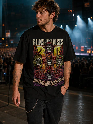 Polera Guns N' Roses Appetite For Destruction 5 Rock Grafimax