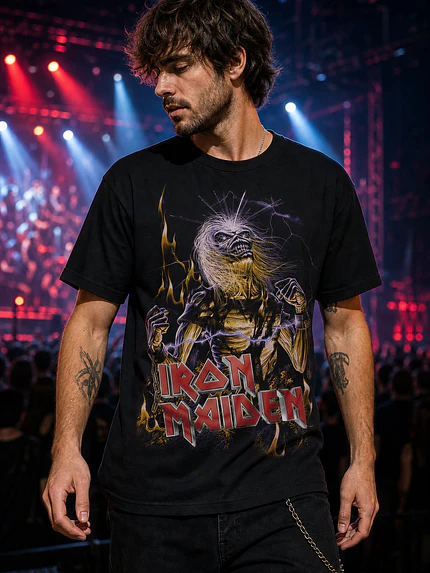 Polera Iron Maiden Eddie 12 Metal Rock Grafimax 1