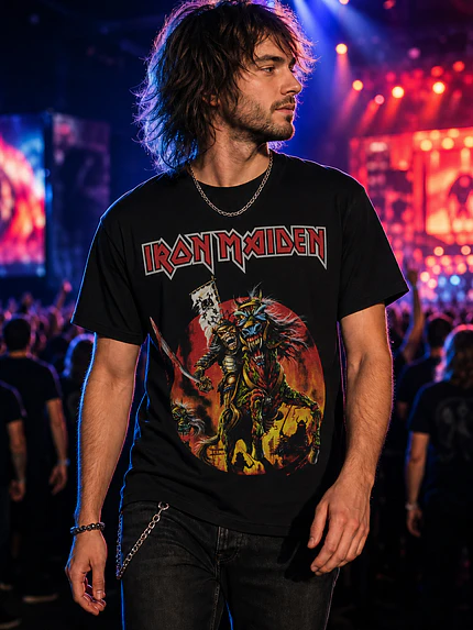 Polera Iron Maiden Eddie 14 Metal Rock Grafimax 1