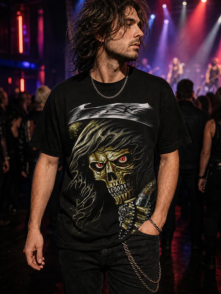 Polera Iron Maiden Eddie 17 Metal Rock Grafimax 1