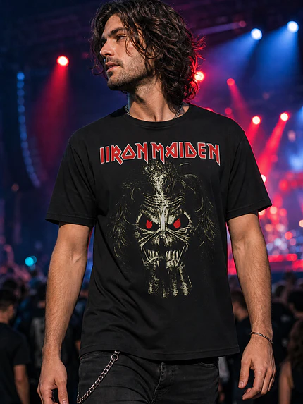 Polera Iron Maiden Eddie 19 Metal Rock Grafimax 1