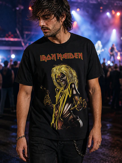 Polera Iron Maiden Eddie 7 Metal Rock Grafimax 1