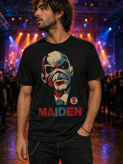 Polera Iron Maiden Eddie 8 Metal Rock Grafimax 1
