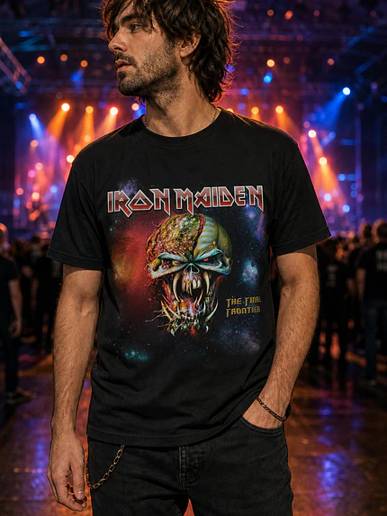 Polera Iron Maiden Eddie The Final Frontier Metal Rock Grafimax 1