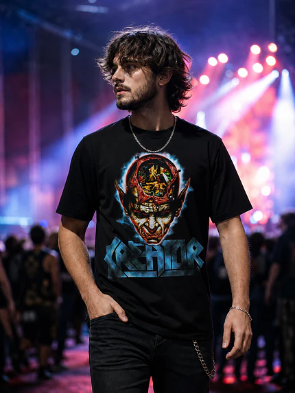 Polera KREATOR logo demonio Metal Grafimax 1
