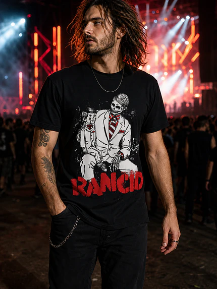 Polera Rancid Puppet  Punk  - Grafimax 1