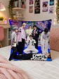 Cojin Enhypen Estilo Floral 40x40 cms Fullprint Kpop Grafimax - Miniatura 1