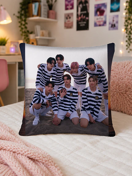 Cojin Enhypen Grupo 40x40 cms Fullprint Kpop Grafimax 1