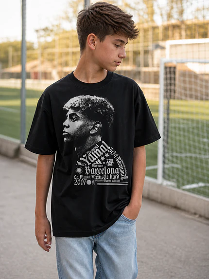 Polera Lamine Yamal Fútbol Deportes Grafimax 1