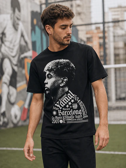 Polera Lamine Yamal Fútbol Deportes Grafimax 1