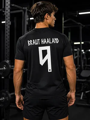 Camiseta Conmemorativa Vikingo Fútbol Haaland Dryfit - Grafimax