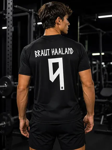 Camiseta Conmemorativa Vikingo Fútbol Haaland Dryfit - Grafimax 1