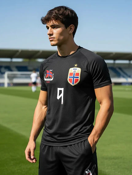 Camiseta Conmemorativa Vikingo Fútbol Haaland Dryfit - Grafimax 2