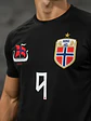 Camiseta Conmemorativa Vikingo Fútbol Haaland Dryfit - Grafimax - Miniatura 3