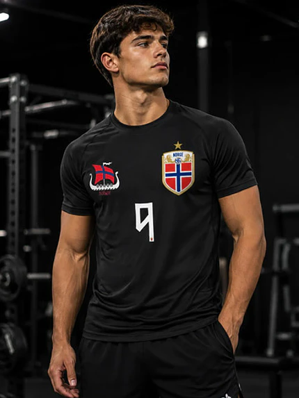 Camiseta Conmemorativa Vikingo Fútbol Haaland Dryfit - Grafimax 4