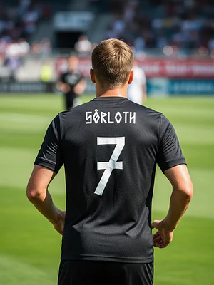 Camiseta Conmemorativa Viking Futból Sørloth Dryfit - Grafimax