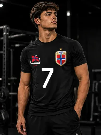 Camiseta Conmemorativa Viking Futból Sørloth Dryfit - Grafimax 2