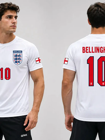Camiseta Conmemorativa Bellingham Fútbol Dryfit Deportes - Grafimax 2