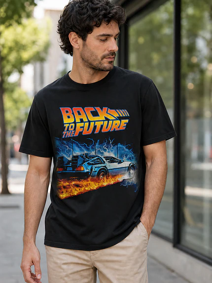 Polera Volver al Futuro Películas Grafimax 1