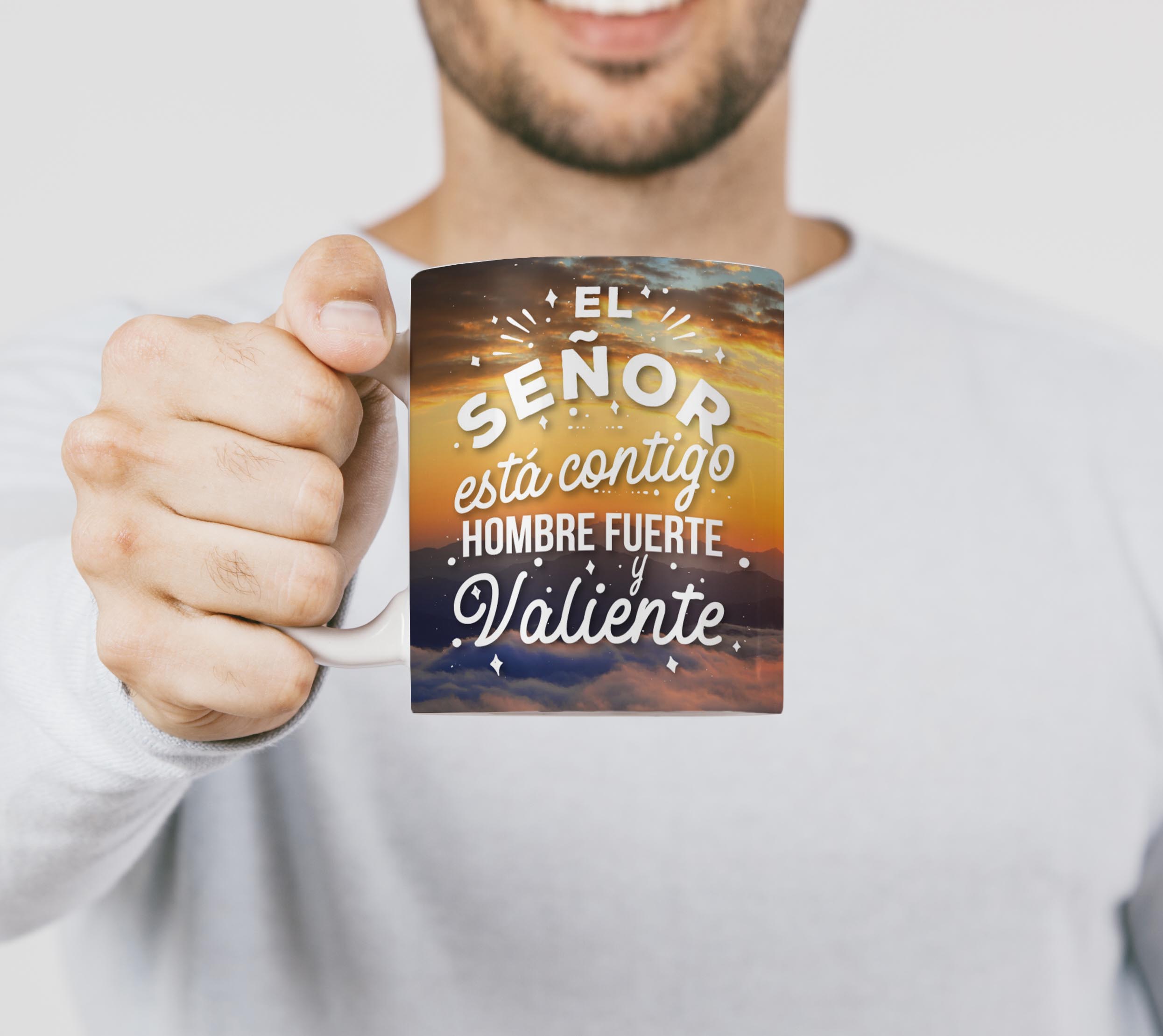 Tazón Hombre Fuerte & Valiente